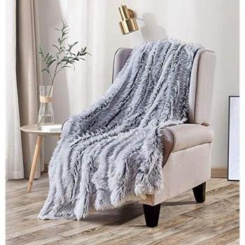 EtherealTide Luxury Furry Throw