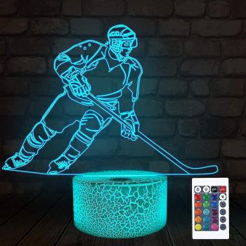 Éclairage ambiant sportif à effet holographique