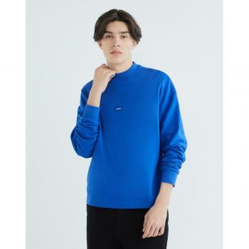 Hugo Herren Sweatshirt 'Nedro' mit Stehkragen, Blau, XL