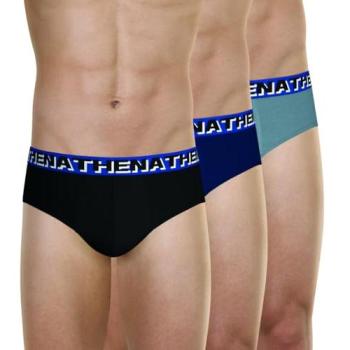 Trio de slips homme Athena en teintes variées