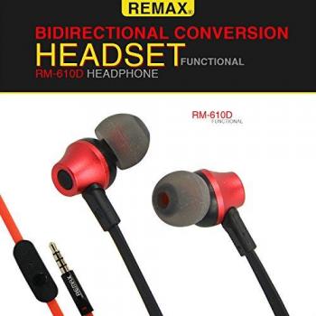 REMAX RM‑610D High‑Bass Quiet Earphones