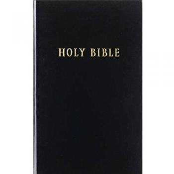 Holy Bible: New Living Translation, Black Pew Bible