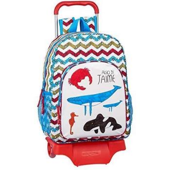 Mochila con carrito Algo de Jaime 66543 blanco Junior