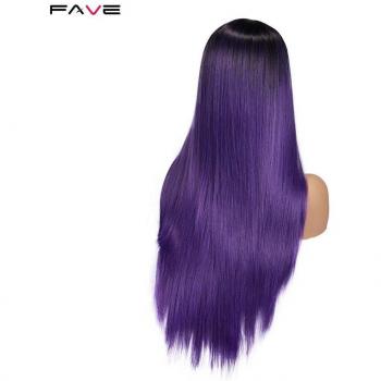 FAVE 24-Inch Synthetic Wig for Parties