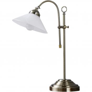 Antike Tischlampe Otis (1 x 40 W, E14, A++) von Lindby