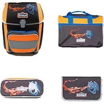 Scout Genius Schulranzen Packung – 4 Stück