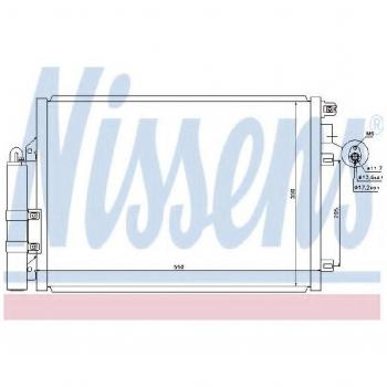 Nissens ClimateMaster Condenser 940074