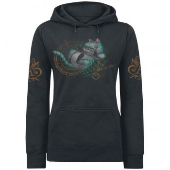 Felpa Disney nera con cappuccio