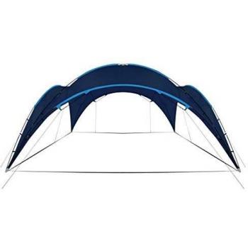 Belvédère de Jardin VidaXL 450x450 cm Bleu Foncé