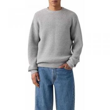 LEVI'S Presidio Herrenpullover in Grau Melange, Größe M