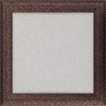 Couvercle d'aération Oskar 22x22 en cuivre peint galvanisé