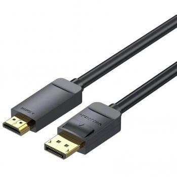 Conversor DisplayPort a HDMI 4K – 1,5 m Vention (Negro)