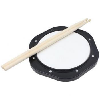 Snare Drum Exercise Pad and Drumsticks Bundle