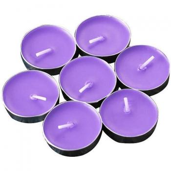 Bougies rondes pour mariage romantique