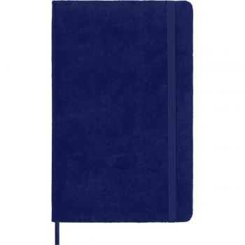 Lila Samt-Notizbuch mit festem Einband
