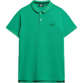 Superdry Polo-Shirt Zerstört in Grün