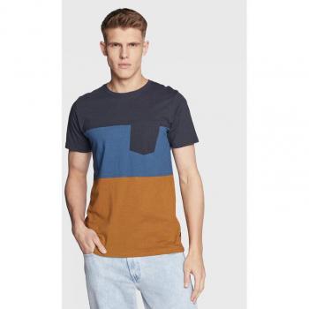 Dunkelblaues T-Shirt 21106851 von Solid im Regular Fit