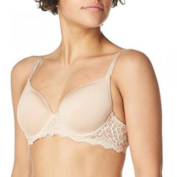 Soutien‑gorge sans couture, décolleté plongeant – Nuance Rose