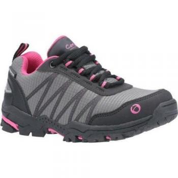 Cotswold Bambini Sneaker Little Dean Lacci Rosso/Grigio UK 4
