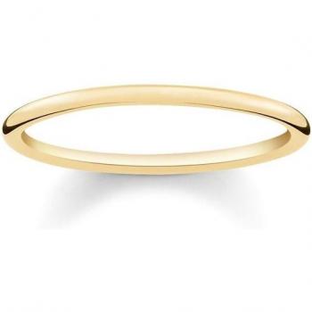 THOMAS SABO Damenring in Silber und Gelbgold