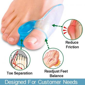 Silicone Orthotic Toe Straighteners