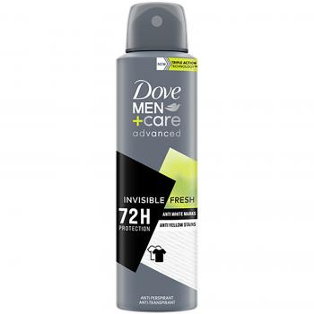 Dove Men+Care Antiperspirant antitraspirante spray 72 ore Invisible Fresh 150 ml