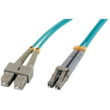 Jumper Duplex OM3 50/125 SC/LC 2m – Fibra Multimodo