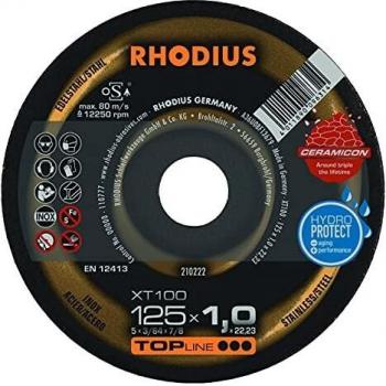 Rhodius RHO 210222 Cutting Disc 125 x 1.0 x 22.23