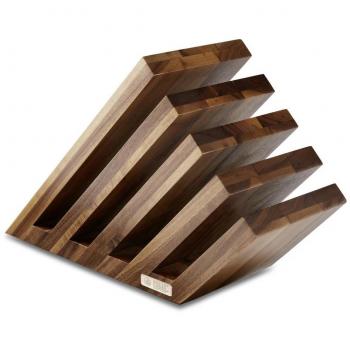 WalnutBlade Magnetized Knife Stand