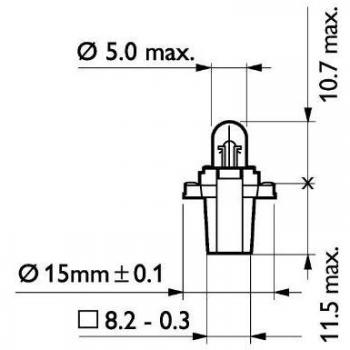 Geräteschein für Philips 13597 CP Glühlampe