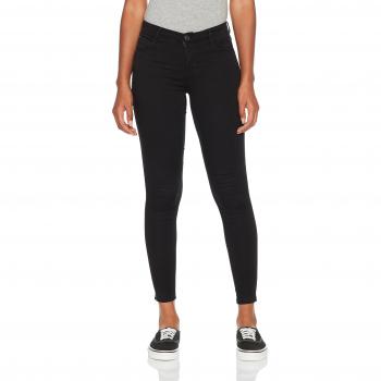 Vaqueros Slim ONLY Onlsilk Touch B Reg Ankle Dnm Jeans Cry, Negro