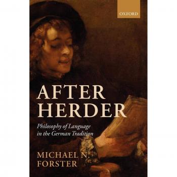 After Herder: Philosophy Of Language In The German Tradition