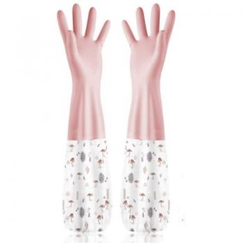 Household Long Sleeve Dish Gloves