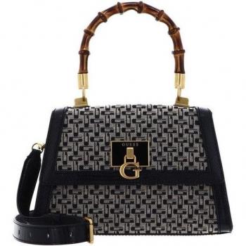 Tote bag Guess Stephi Girlfriend bambou noir
