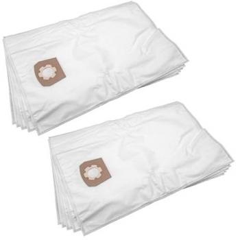 Kärcher Advanced 10‑Pack Vacuum Bag (NT‑27/1) – 30L, White Microfleece