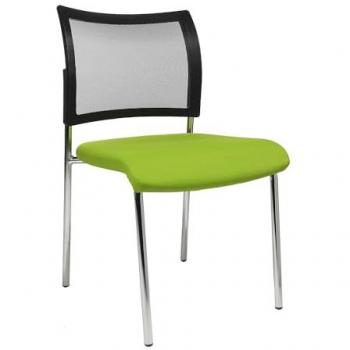 Silla para visitas apilable