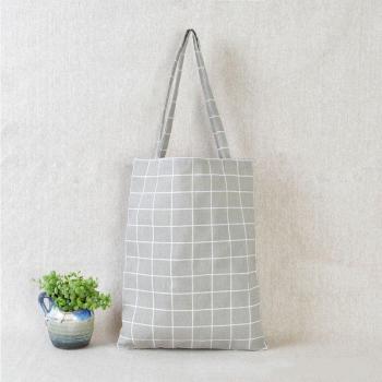 Robuste Baumwoll-Leinen Tasche für Schüler