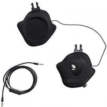 Casque de communication POC Aid Masque, Noir (Uranium Black), M