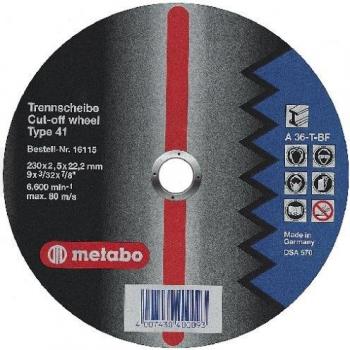Metabo 616103000 Flexiamant super 230x2,5x22,2 Stahl