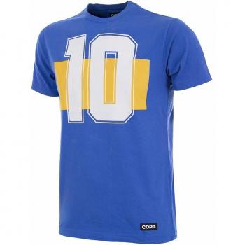 Boca Juniors Throwback Number 10 Shirt
