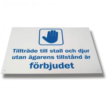 Tillträde Förbjudet
