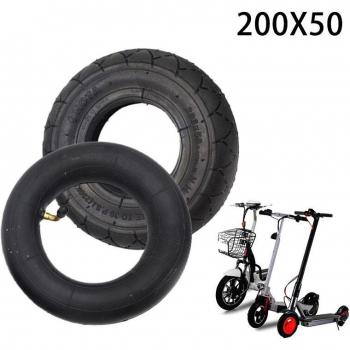 200x50 Electric Scooter Tyre with Aluminium Wheel Hub