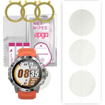 Hydrogel‑Matte Displayschutzfolie, 3× apgo – kompatibel mit Coros Vertix 2