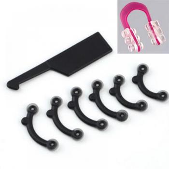 Pince‑nez Rouge Trio Taille – Outil Beauté