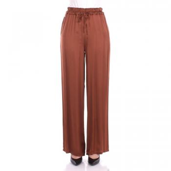 Urban Brown Manila Grace Ladies Wide Leg Trousers