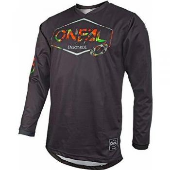 Maglia O'Neal Mahalo Lush Nero-Multicolore Taglia L