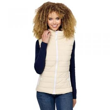 Elegante Steppweste für Damen von MARIKOO, Reimii, Cream, S