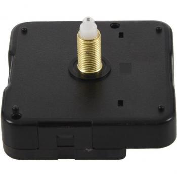 High Torque DIY Clock Mechanism, 3/10 Inch Maximum Dial Thickness, 4/5 Inch Shaft Length (Black)