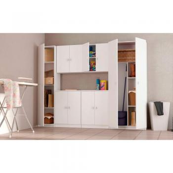 60×60 cm White Hanging Storage Unit