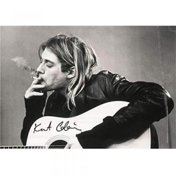 Drapeau Iconique Kurt Cobain